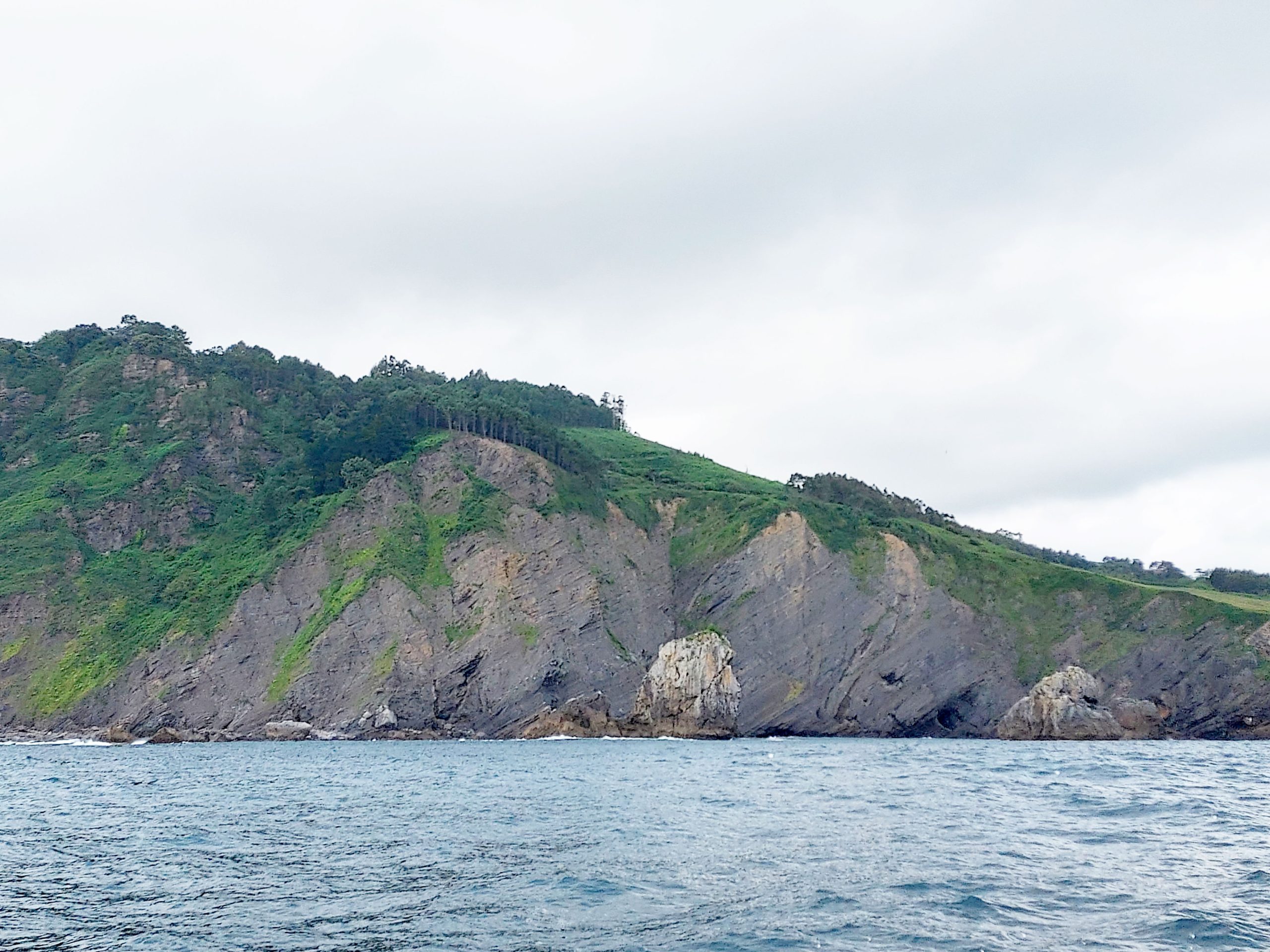 Imagen de la costa de Bizkaia