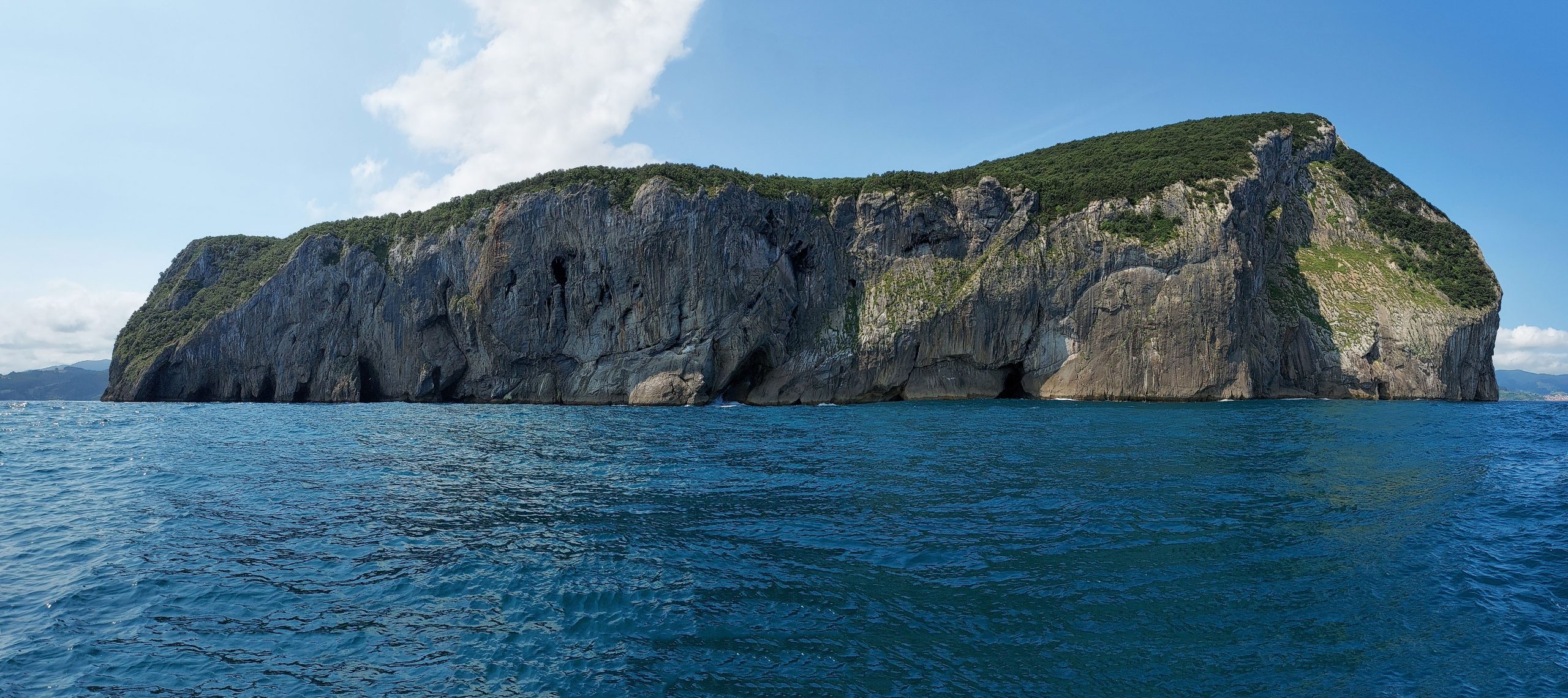 Imagen de la costa de Bizkaia